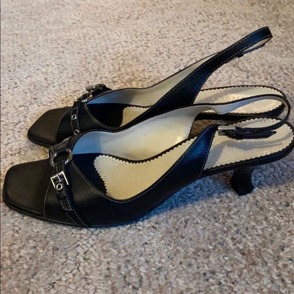 Black heels